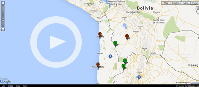 Mapa Dakar 2014