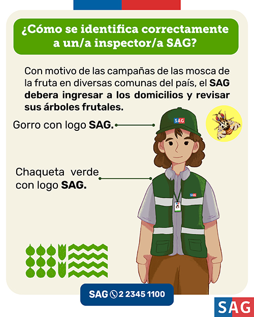 Identificación funcionarios SAG