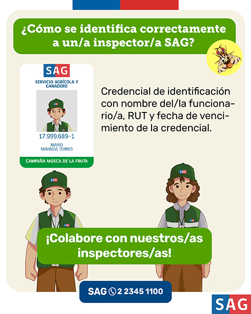 Identificación funcionarios SAG 2