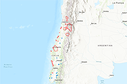 Mapa areas permitidas caza