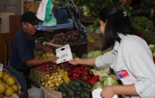 Con la entrega de folletería, bolsas reciclables, llaveros y parasoles, en lugares estratégicos de la puerta norte del país, se llevó a cabo una exhaustiva campaña de difusión con el objetivo de recordarle a la comunidad el no ingresar a Chile productos de origen animal y vegetal para preservar el patrimonio sanitario nacional.