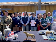 Firman convenio para entregar atención médica a animales lesionados en incendios forestales