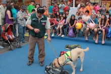 En el marco de la realización de la feria Expo Mundo Rural, organizada por Indap, un equipo de la Brigada Canina (Brican) del SAG –conformado por un guía y su can- realizó una atractiva demostración del trabajo de control y resguardo del patrimonio fito y zoosanitario en los distintos controles fronterizos a lo largo del país; actividad que tuvo una importante y positiva recepción por parte de los asistentes al evento que este año se realizó en la ciudad de Puerto Varas.