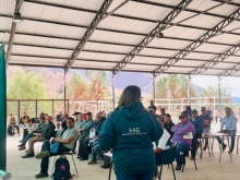 SAG informa sobre campaña de Mosca de la Fruta en Tulahuén  