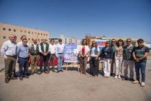 Ministra Fernández visita puerto terrestre de Los Andes y destaca erradicación de la mosca de la fruta en región de Valparaíso
