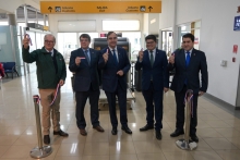 Puesta en marcha de nuevo equipo de rayos X en el aeropuerto Presidente Ibañez