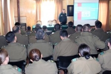 Funcionario SAG capacita a Carabineros