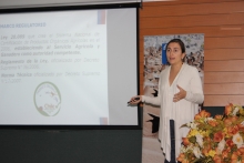 La presentación se llevó a cabo en la Universidad Santo Tomás, de la ciudad de Arica, liderada por la Unidad de Recursos Naturales Renovables del Servicio Agrícola y Ganadero (SAG), a la que asistieron agricultores, alumnos de la carrera Técnico Agrícola de dicha casa de estudios superiores, del Liceo Agrícola José Abelardo Nuñez de San Miguel de Azapa y Francisco Napolitano del valle de Lluta.